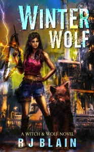 Winter Wolf Cover Art by RJ Blain
